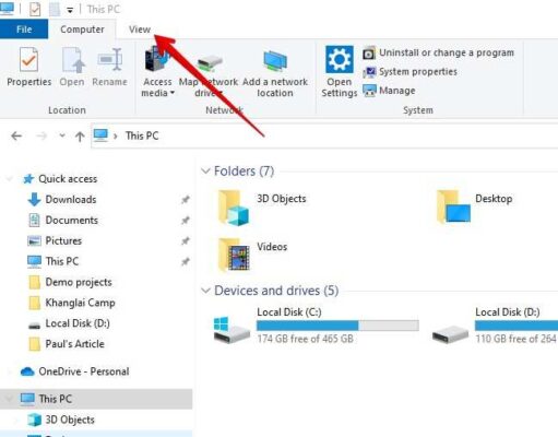 Best Way to Remove Quick Access From Windows 10 Navigation Pane