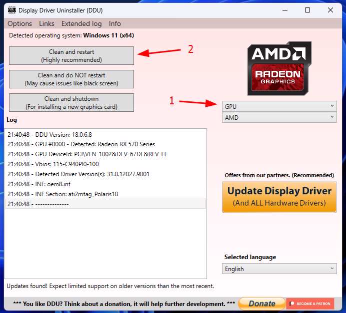 Reinstall Audio and Video Drivers