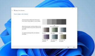 windows 11 color calibration