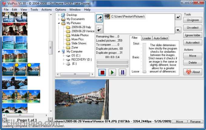 Download VisiPics 1.31 for Windows - Filehippo.com