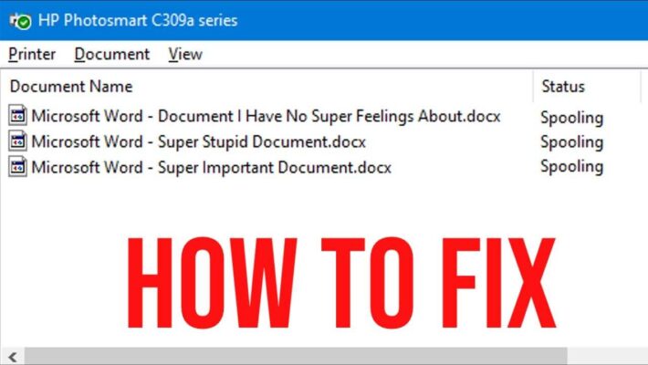 How To Fix Printer Stuck in Queue Problem in Windows 10 (Simple and Easy) - YouTube