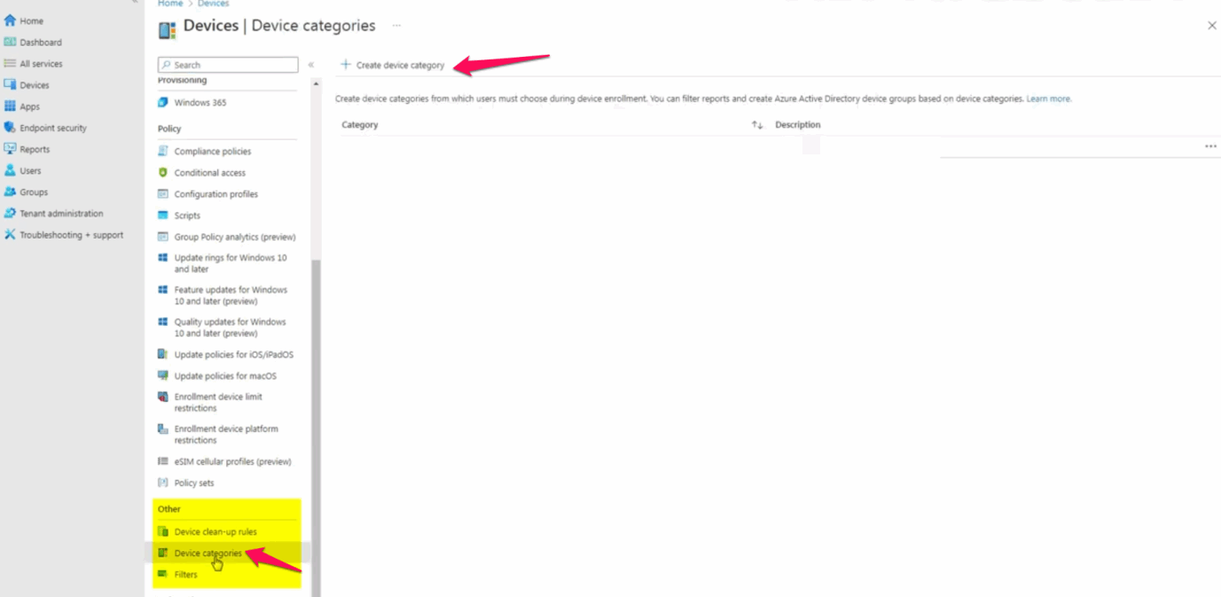 Create and Manage Device Categories in Microsoft Intune (6)