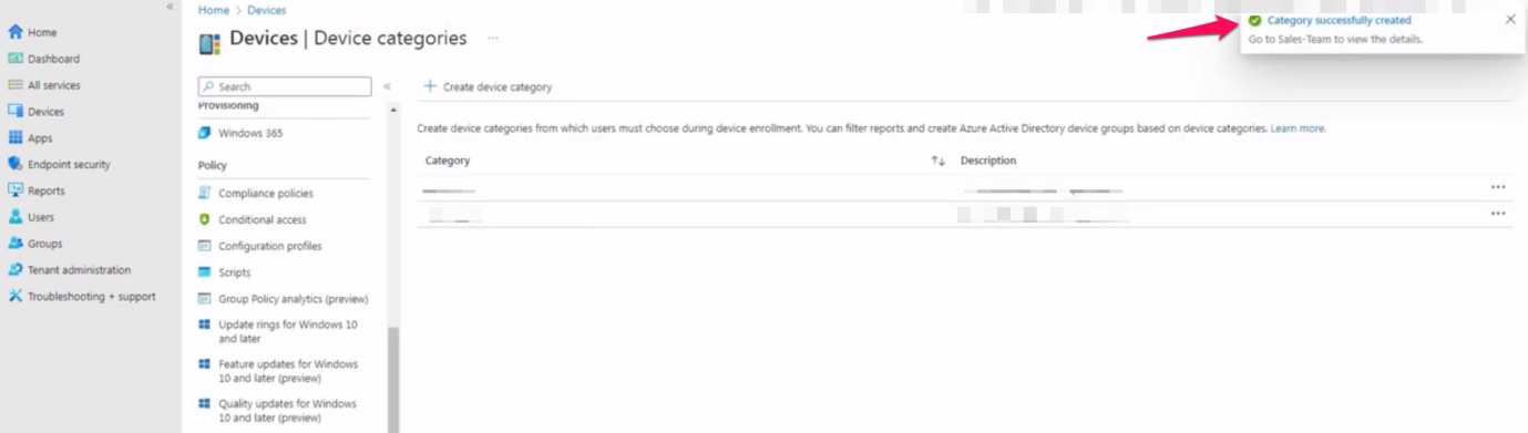 Create and Manage Device Categories in Microsoft Intune (13)
