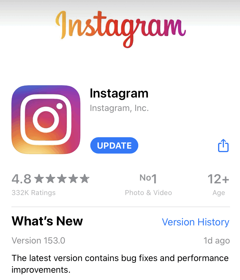 How to update your Instagram app in 2020 Sotrender Resources