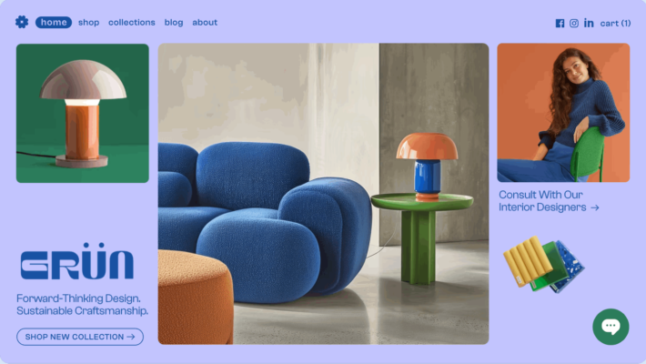 Creating a website website-building